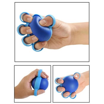 10-30lbs Hand Therapy Grip Strengthener Ball PU Φορείο Finger Pow Fitness βραχίονα Άσκηση Μυϊκό Relex Αποκατάστασης αποκατάστασης