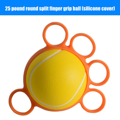 10-30lbs Hand Therapy Grip Strengthener Ball PU Stretcher Finger Pow Fitness Arm Exercise Muscle Relex Recovery Rehabilitation