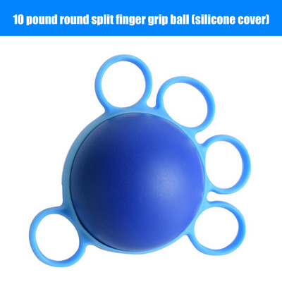 10-30lbs Hand Therapy Grip Strengthener Ball PU Stretcher Finger Pow Fitness Arm Exercise Muscle Relex Recovery Rehabilitation