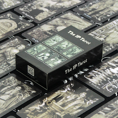 2023 m. Naujo dizaino Tarot jaunimui Paslaptingo likimo būrimo taro su elektroniniu rankiniu draugu žaidimo žaidimo korta