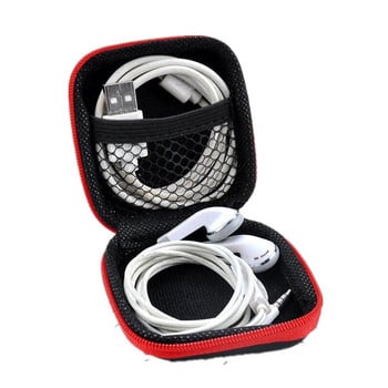 Αξεσουάρ ταξιδιού Τσάντες Θήκη Mini ακουστικών Ακουστικά ακουστικών Μίνι κάρτα Τηλέφωνο γραμμή δεδομένων αποθήκευσης Τσάντα Κέρμα Money Organizer Box