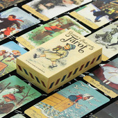 2023. aasta uues stiilis romaan, populaarne tarot noortele Saladuslikud saatuse ennustamise tarotid elektroonilise QR-koodiga