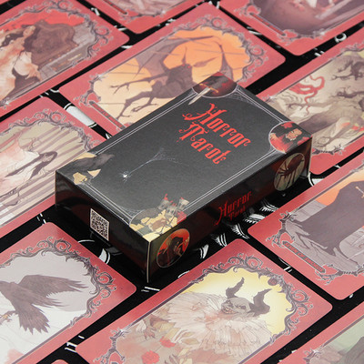 2023. aasta uues stiilis romaan, populaarne tarot noortele Saladuslikud saatuse ennustamise tarotid elektroonilise QR-koodiga