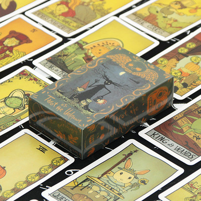 2023. aasta uues stiilis romaan, populaarne tarot noortele Saladuslikud saatuse ennustamise tarotid elektroonilise QR-koodiga