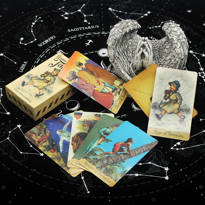 2023. aasta uues stiilis romaan, populaarne tarot noortele Saladuslikud saatuse ennustamise tarotid elektroonilise QR-koodiga