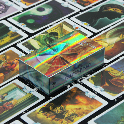 2023 m. naujo dizaino Tarot jauniesiems paslaptingo likimo būrimo tarams su elektroninio rankinio draugo žaidimo korta