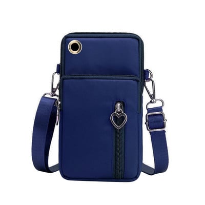 Mini „Crossbody“ mobiliojo telefono krepšys, piniginės krepšys per petį, mobiliojo telefono pečių krepšys su nuimamu reguliuojamu dirželiu