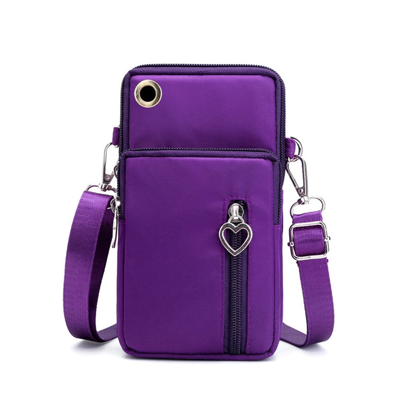 Mini Crossbody mobiiltelefoni kott, õlarihmaga rahakoti kott, mobiiltelefoni õlakott koos eemaldatava reguleeritava rihmaga