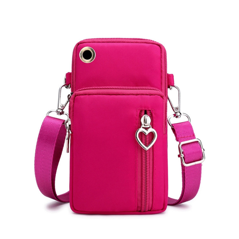 Mini Crossbody mobiiltelefoni kott, õlarihmaga rahakoti kott, mobiiltelefoni õlakott koos eemaldatava reguleeritava rihmaga