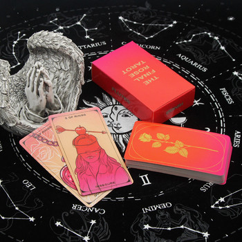2023 Hot Popular Tarot for Young People Mysterious Fate Divination Waterproof Tarot With Electronic Manual