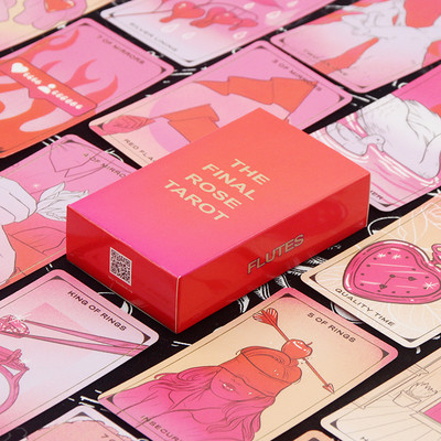 2023 m. Karštas Populiarus Tarot jaunimui Paslaptingo likimo būrimas Vandeniui atsparus Taro su elektroniniu vadovu