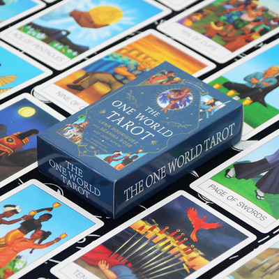 2023. aasta uues stiilis romaan, populaarne tarot noortele Salapärane saatuse ennustamise tarot koos elektroonilise juhendiga