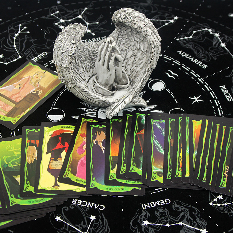 2023 m. naujo stiliaus romanas Populiarus Tarot jaunimui Paslaptingas likimo būrimas su elektroniniu vadovu