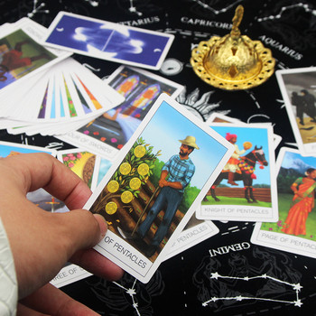2023 Νέο σχέδιο υψηλής ποιότητας Ταρώ αδιάβροχες κάρτες τράπουλας Fate Divination Playing Cards Mysterious