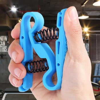 Νέος τύπος N Hand Grip Strengthener TPR Finger Exerciser με ανοξείδωτο ελατήριο Protable Grip Strength Trainer για μυϊκή ανάπτυξη