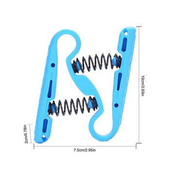 Νέος τύπος N Hand Grip Strengthener TPR Finger Exerciser με ανοξείδωτο ελατήριο Protable Grip Strength Trainer για μυϊκή ανάπτυξη