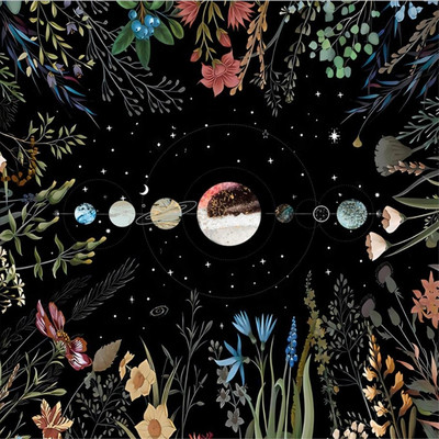 652D kvadratinis altorius stalo žaidimų kortos Pad Rune staltiesė Metafizinis stalo žaidimų kilimėlis