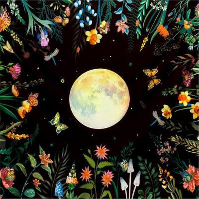 652D kvadratinis altorius stalo žaidimų kortos Pad Rune staltiesė Metafizinis stalo žaidimų kilimėlis