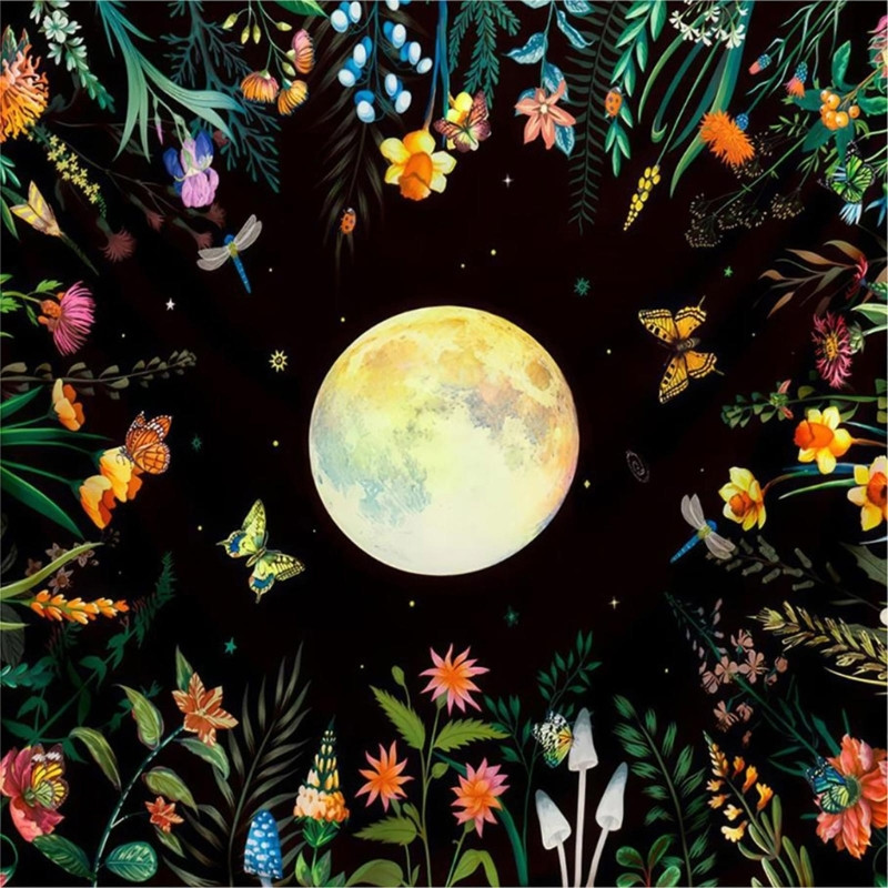 652D kvadratinis altorius stalo žaidimų kortos Pad Rune staltiesė Metafizinis stalo žaidimų kilimėlis