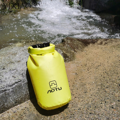 YIXIAO 2L Mini αδιάβροχη τσάντα Outdoor River Trekking Σάκος αποθήκευσης κολύμβησης Rafting Καγιάκ Floating Water Resistance Pack