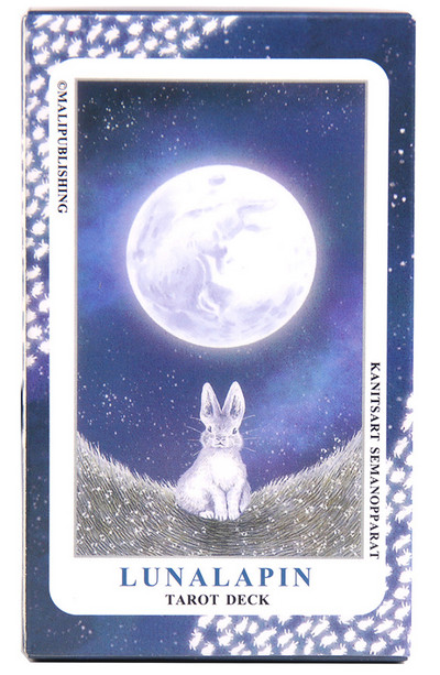 Taro Lunalapin Triušis Taro kaladė Taro kortos Orakulo būrimo žaidimas Vakarėlis Astrologijos kortos Orakulo kortų žaidimas moterims, mergaitėms