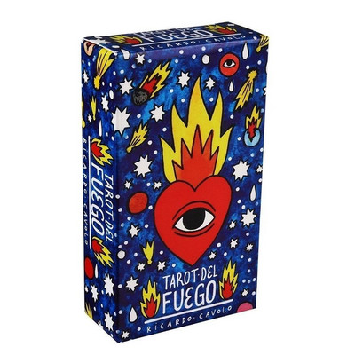 Cărți de tarot Del Fuego Oracle Tarot Soarta Divinație Carte de profeție Joc de petrecere în familie Tarot 78 pachete de cărți Ghid PDF