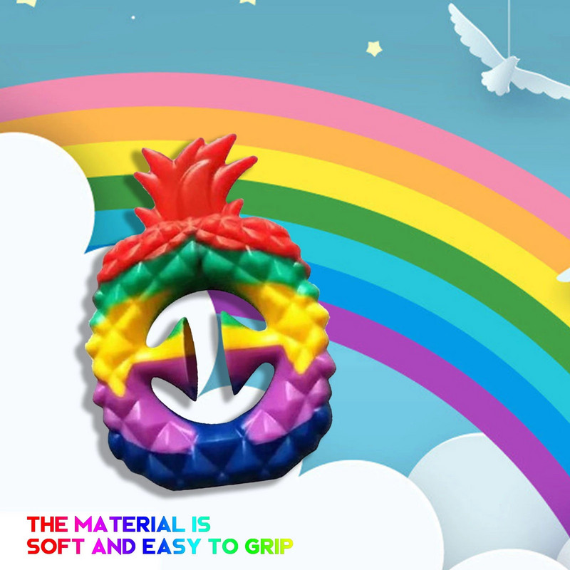 Ръчен експандер против хлъзгане, освобождаване на стреса, пръст, ръкохватка, множество функции, домашен фитнес, фитнес, спорт, преносимо фитнес оборудване