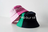 Golfo kepuraitė, moteris pavasario ir vasaros atspalvio didelio krašto kepuraitė