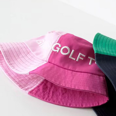 Golfo kepuraitė, moteris pavasario ir vasaros atspalvio didelio krašto kepuraitė