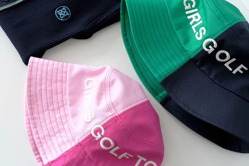 Golfo kepuraitė, moteris pavasario ir vasaros atspalvio didelio krašto kepuraitė