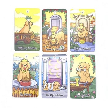 Labradorable Tarot Card Oracle Deck for Beginners Party Astrology Cards Oracle Cards Game Divination for Women Girl