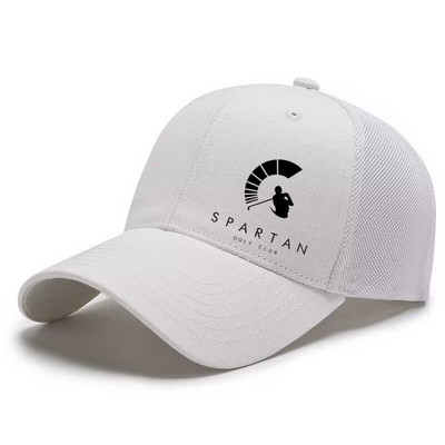 Spartangolfclub Sports Tennis Cap Summer Versatile Casual Adjustable Breathable Sun Visor Fashionable Men`s and Women`s Golf Cap