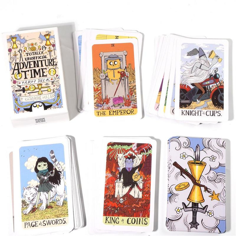 78Pcs Rider Wait Tarots Tarots Фабрично изработени висококачествени карти за настолна игра Tarot Deck Карти за настолна игра за предсказване на бъдещето Гадаене Карти за настолна игра