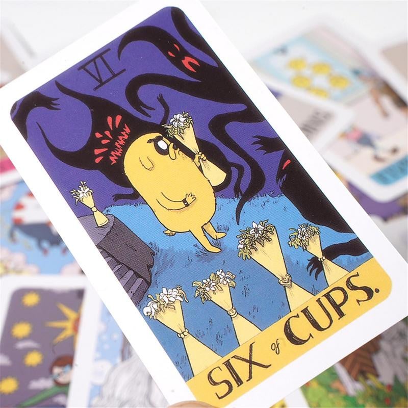 78Pcs Rider Wait Tarots Tarots Фабрично изработени висококачествени карти за настолна игра Tarot Deck Карти за настолна игра за предсказване на бъдещето Гадаене Карти за настолна игра