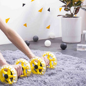 2 tk/pakk Ab topeltrattad, rulluvad venitus-elastne takistus, rataste harjutus, kõhulihaste rattarullid, treeningvarustus