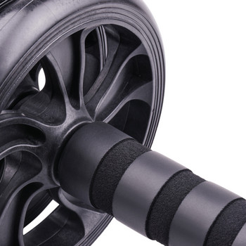 Ab Rollers Wheel Kit Home Exercise Wheel Abdomin Core Roller Trainer for AB Strength Training Gym Εξοπλισμός δύο τροχών με χαλάκι