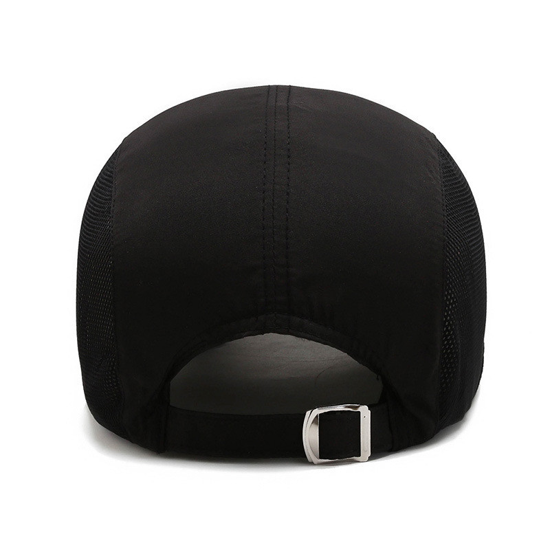 Lauko juodos vandeniui atsparios greito džiūvimo kepurės vyrams Moterų sportinės golfo žvejybos kepurė Reguliuojama vasarinė unisex beisbolo kepurė