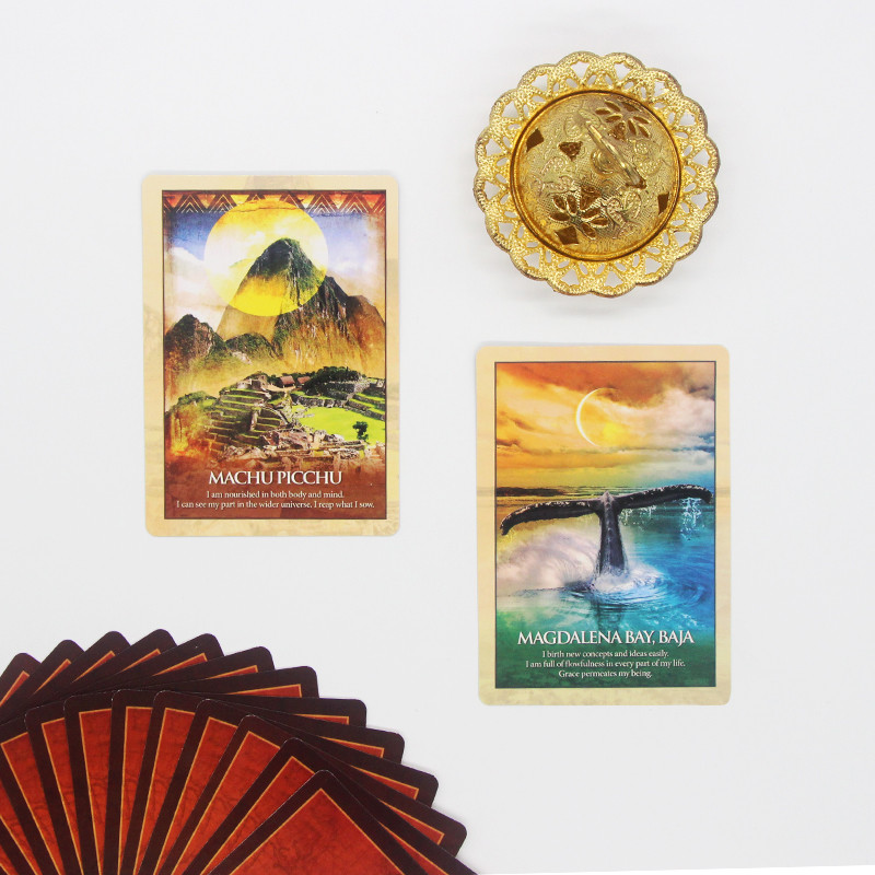 Pramogos 78 PCS Tarot su elektroniniu rankiniu šviesos matytoju stalo žaidimo kortelių kaladė Tarot Oracel kortelė Dovana