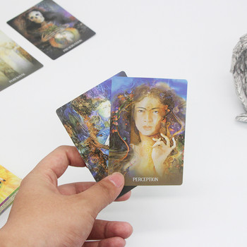 2023 Горещи SACRED EARTH ORACLE Таро Мистериозни колоди карти с пътеводител Гадаене Приятелска парти игра Подарък