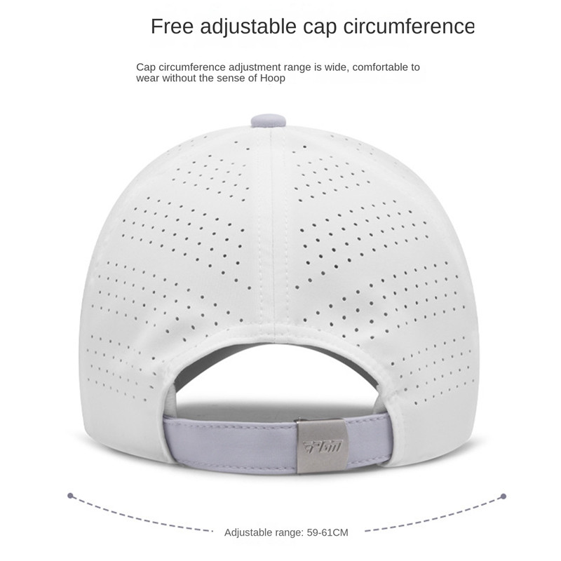 PGM 1 db női golfsapka napernyő, nedvességelnyelő és izzadságelvezető baseball sapka, világoskék