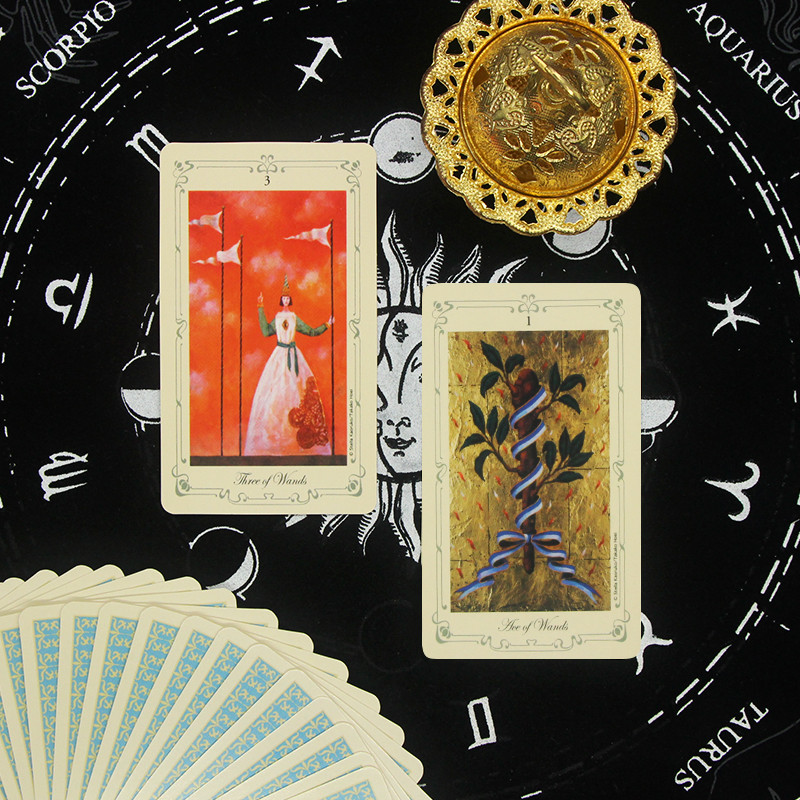 Karštas 2023 m. išpardavimas Aukštos kokybės Taro vandeniui atsparios kortos Likimo būrimas Žaidimo kortos Paslaptingų vakarėlių žaidimų didmeninė prekyba