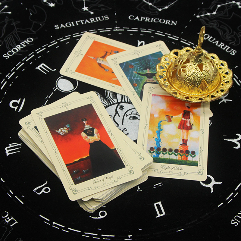 Karštas 2023 m. išpardavimas Aukštos kokybės Taro vandeniui atsparios kortos Likimo būrimas Žaidimo kortos Paslaptingų vakarėlių žaidimų didmeninė prekyba