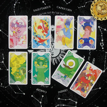 2023 Гореща разпродажба Висококачествено Таро Водоустойчиво колода Карти Съдба Гадаене Карти за игра Мистериозна игра на парти приятел