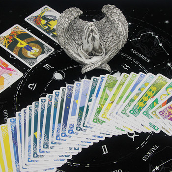 2023 Гореща разпродажба Висококачествено Таро Водоустойчиво колода Карти Съдба Гадаене Карти за игра Мистериозна игра на парти приятел