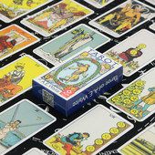 2023 Hot Sale Υψηλής ποιότητας Ταρώ αδιάβροχες κάρτες τράπουλας Fate Divination Playing Cards Mysterious Party Game