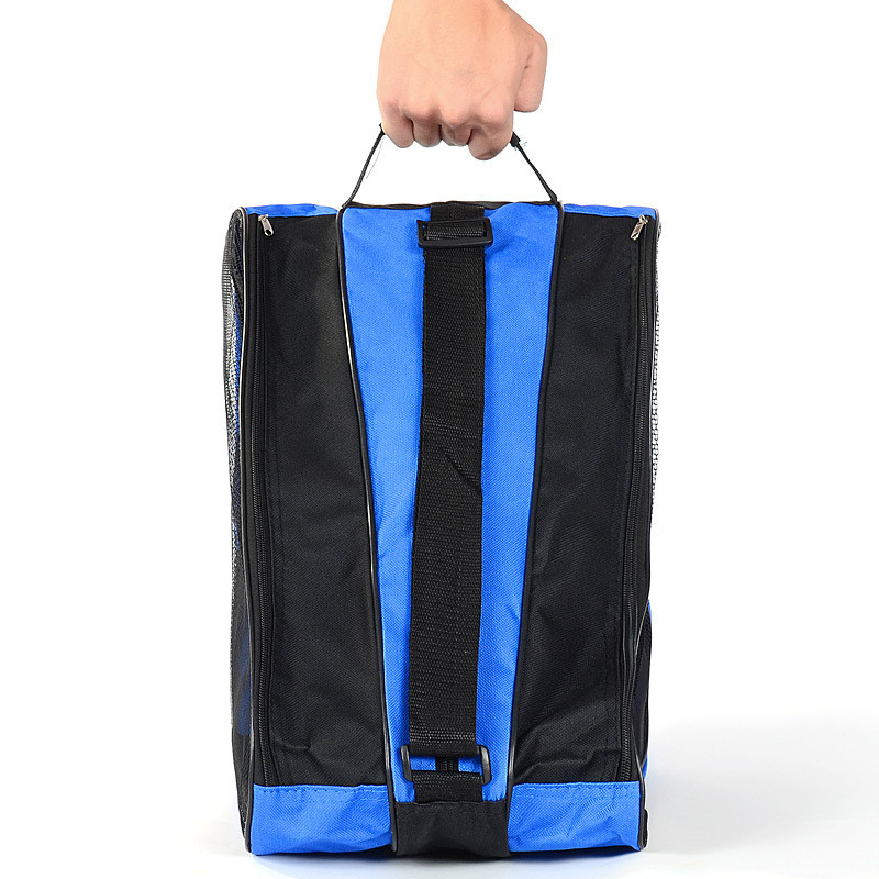 Profesionalus ledo slidinėjimo sniego batų krepšys unisex trikampio formos riedučių krepšys, vienas ant peties čiuožimo batų laikymo kuprinė