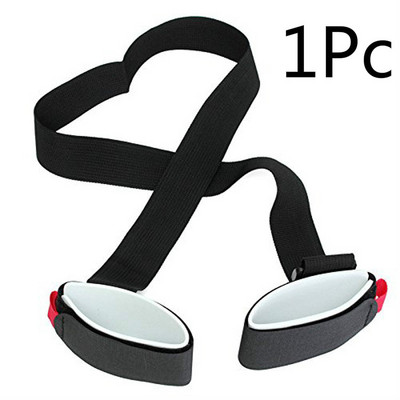 2 vnt. nailoniniai slidinėjimo krepšiai Reguliuojamas slidinėjimo lazdas pečių rankenos laikiklis blakstienų rankenos dirželiai Porterio kabliuko kilpa, apsauganti slidinėjimo lentą