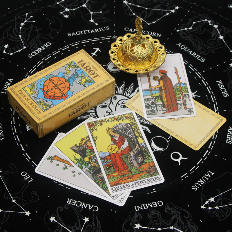 2023 m. Naujas dizainas Aukštos kokybės Taro Neperšlampamos Pašto kortos Likimo būrimas Žaidimo kortos Paslaptingos