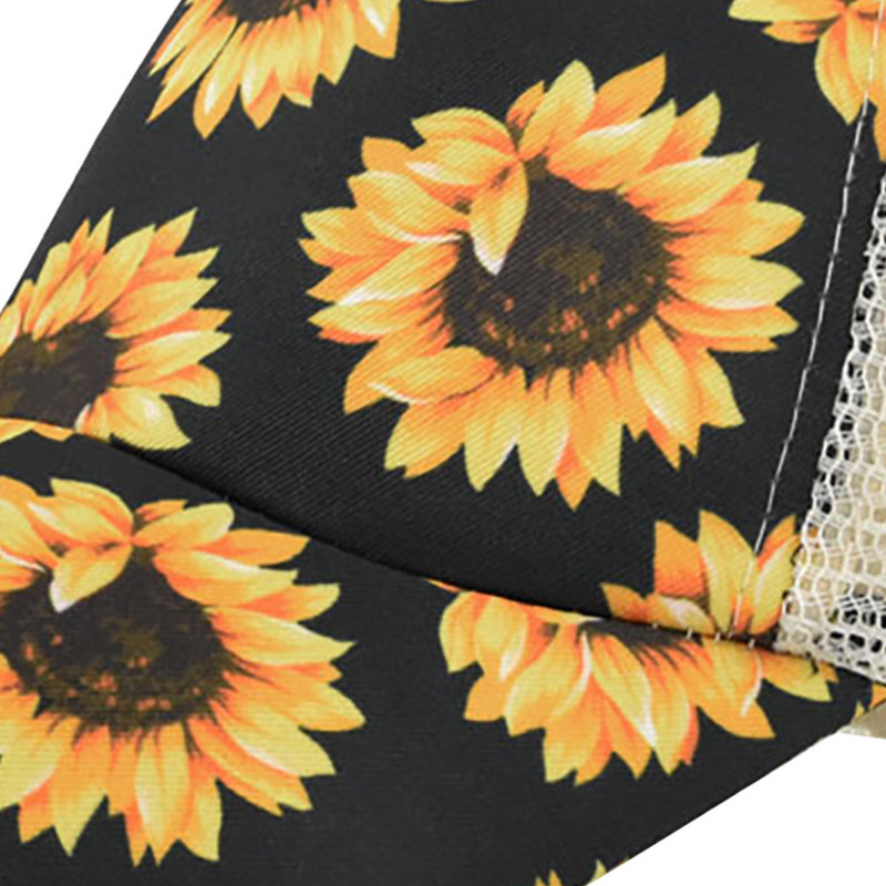 Kvėpuojančios tinklinės saulėgrąžų beisbolo kepurės moterims, vyrams, lauke, sportui, laipiojimui, žvejybai, golfui, kepuraitėms nuo saulės, reguliuojamos arklio uodega