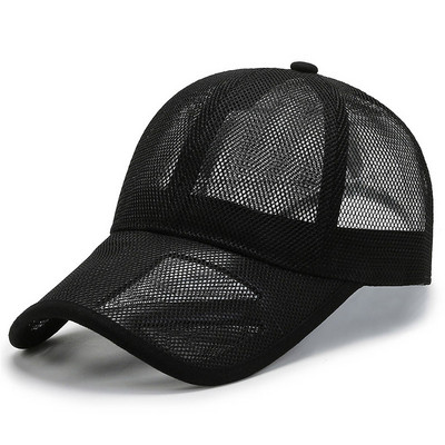 Vară Bărbați Femei Sport Alergare Transpirație Șapcă de baseball Bărbați Canada Șepci de golf Cu uscare rapidă Mesh Snapback Bone Hat Bone Gorras Casquette